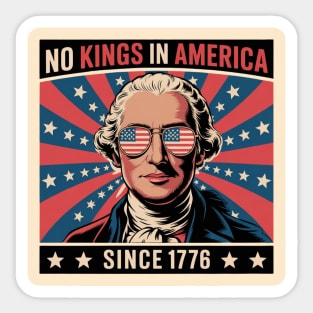 No-kings-in-america Sticker